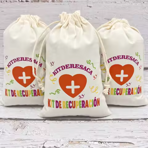 10Pcs Wedding Anti-hangover Kit Hangover Kit Bags Kit Resaca for Guests Gift Event Party Supplies Ra