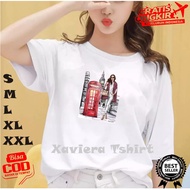 Dtf Telephone T-shirts for Women Women's T-shirts T-shirts T-shirts, combed T-shirts, T-shirts Tops 