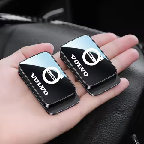 Magnetic Car Seat Belt Holder Anti-Wear Stabilizer Adhesive Adjustable Fastener Clip For Volvo V40 V