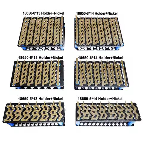 18650 Battery Holder And Nickel Tape 5*13 13S5P 5*14 14S5P 6*13 13S6P 14S6P 13S8P 14S8P 18650 Batter