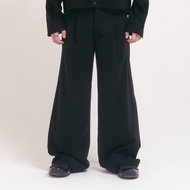 Wing Wide Leg Pants - Wool Leg Pants - 606 Garb
