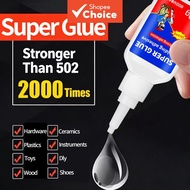 Oily Original Super Glue 30-Second Quick-Dry Strong Adhesive Waterproof Multi-material Repair Glue, 
