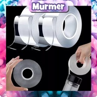 MURMER Double Tape Nano Clear Transparent 5M Nano Tape 5 Meter Clear Insulation Multipurpose Adhesiv