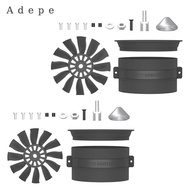 Adepe Ducted Fan with RC Brushless Motor Ducted Fan Kit for RC Airplane Edf Plane