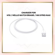 h10 pro / h11 pro / h11 ultra / h11 ultra upgrade hello watch Charging Cable Charger ( Ready Stock )