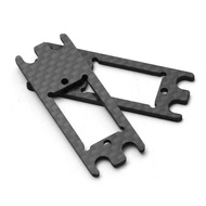 Carbon Fibre Adapter Plate RC Model Car Upgrade Parts Compatible With VP VS4-10 VS4-10Pro Phoenix Ax