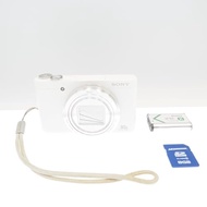 [USED] SONY Digital Camera DSC-WX500 30x optical zoom 18.2 million pixels White Cyber-shot DSC-WX500