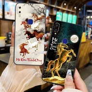 Vivo V11 / V11i / Y85 / V9 / Y91 / Y95 case with calligraphy of wealth, fortune, luck, and success n