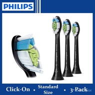 fr7T Philips Sonicare W2 Optimal Black - Standard Sonic Toothbrush Heads HX6063 ( HX6063/96 )
