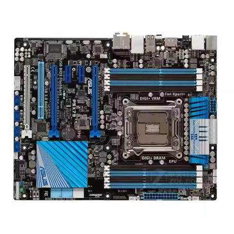 Asus / ASUS P9X79 motherboard X79 2 011 pin supports I7 396 0 E5 26 70 overclocking