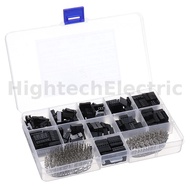 620pcs Dupont Connector 2.54mm Dupont Cable Jumper Wire Pin Header Housing Kit Male Crimp Pins+Femal