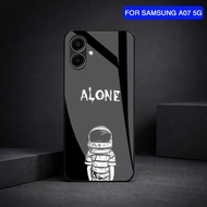CASING FOR SAMSUNG A07 5G [M380] SOFTCASE GLASS KACA GLOSSY FOR SAMSUNG A07 5G MOTIF ALONE - SOFTCAS