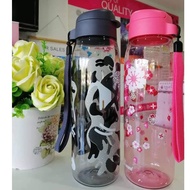 10 Jenis X Tupperware H2GO Tumblers 750ML (Sakura Zen pink/Cameo Actif Black)  TUMBLER WATER BOTTLE