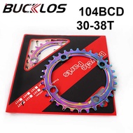 BUCKLOS 104Bcd Chainring Narrow Wide Bicycle Chain Ring 30T 32T 34T 36T 38T Mountain Bike Chainwhee