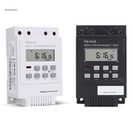 EC TM616W-4 Digital Electronic Timer 220V 30A Weekly Programmable Relay Controller