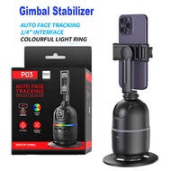 Gimbal Camera Stabilizer Smart AI Face Tracking Phone Holder Selfie Tripod Gimbal Stabilizer for Pho