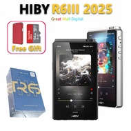 Free Shipping HIBY R6III 2025 Portable Lossless Audio Player, HIFI Bluetooth MP3 USB DAC