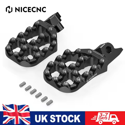 (UK US Stock) For 2026 Yamaha YZ250F YZ450FX YZ450F YZF 2024-2026 Offset Foot Pegs Footrest Kit Adju