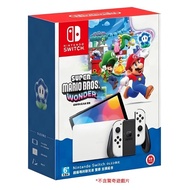 【Nintendo 任天堂】Switch NS OLED 超級瑪利歐兄弟 驚奇 主機同捆組合(不含驚奇遊戲片) 台灣公司貨