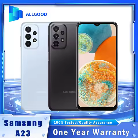 Samsung Galaxy A23 A235F 4G Mobile Phone 6.6 Inch 90Hz Display 50MP Quad Camera 4GB 128GB Fast Charg