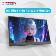 RISESKY 1080P Portable Monitor For Laptop15.6 inch 144Hz RGB with bracket Gaming Monitor