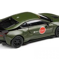 Para64 1/64 LBWK BMW BMW i8 Sports Car Model Simulation Toy Car Collection Ornaments Out of Print Mo
