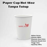 PAPER CUP HOT 16OZ/ 50PCS