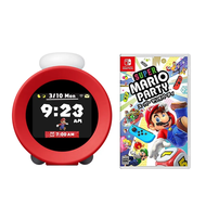 【預購】Nintendo Sound Clock Alarmo 互動式鬧鐘+Nintendo Switch 超級瑪利歐派對 亞版 中文版