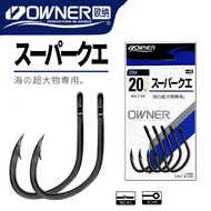 Japan Japan OWNER OWNER Boat Fishing Grouper Live Bait Hook 10771 Crooked Mouth Tube with Sea Fishin
