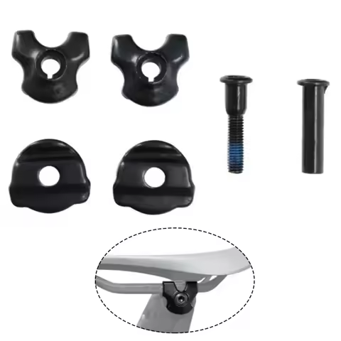 Bike Seatpost Clamp For Carbon Saddle Rails 7x9/7x7mm Bicycle Oval/Round Clip Head Converter Bicycle