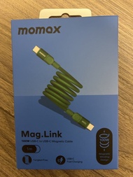 Momax 100w usb-c to usb-c magnetic cable