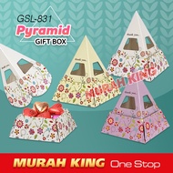 10pcs Gift Box  Candy box  / GIFT Box / Pyramid Gift Box / BAG JAMUAN / GOODIES Box / WEDDING GIFT / Door Gift