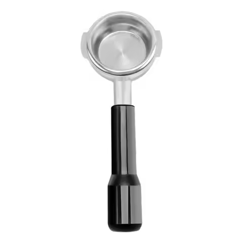 T02C!58Mm Bottomless Portafilter 2 Ear Espresso Portafilter With Filter Basket Parts For E61 Rocket,