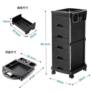 Barber Tool Cart Material Wholesale Folding Hairdressing Factory Shelf Cart Trolley Beauty Canton Ha