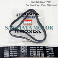 Fan Belt Vbelt CRV Gen 2 FanTALI 2.4 2400CC/ Alphard/ Original 7PK 1735