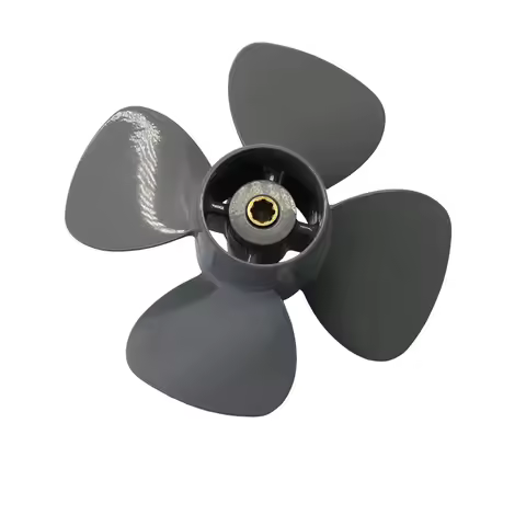 BoatMan 4 Blades Aluminum Propeller 10x5 10x7 10x9 for Honda 8HP 9.9HP 15HP 20HP Outboard Motor 8 To