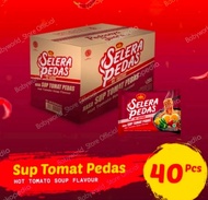 Mie abc selera pedas rasa sup tomat pedas 1 dus isi 40 bungkus mie instant kuah