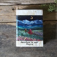Adventure is out there. Notebook Handmade notebook Diary 筆記本 journal