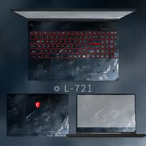 Dazzle Vinyl Special Sticker Skin Cover for MSI GF63 GF65 15.6" Laptop Protection Guard Decals