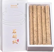 Eeorxhl Moxa Sticks, Stone-Ground Moxibustion Rolls,High Pure Mugwort Ai Jiu Moxibustion Sticks for Back Neck Waist,10pcs/Pack 艾草灸條