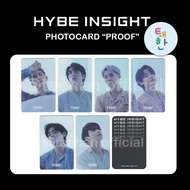 [BTS] BTS 'HYBE INSIGHT' Event Card [PHOTOCARD]