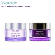 Paket 2  Renew You Wardah Cream Siang/Malam 30 gr Terlaris