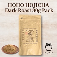 HOHO HOJICHA Powder Dark Roast 80g Pack Standard Classic Uji Double Roasted