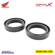 SEAL SET, FR. FORK(51490-KWL-003)100% ORI HONDA GENUINE PART - CBR150/ CBR250RR /CB250