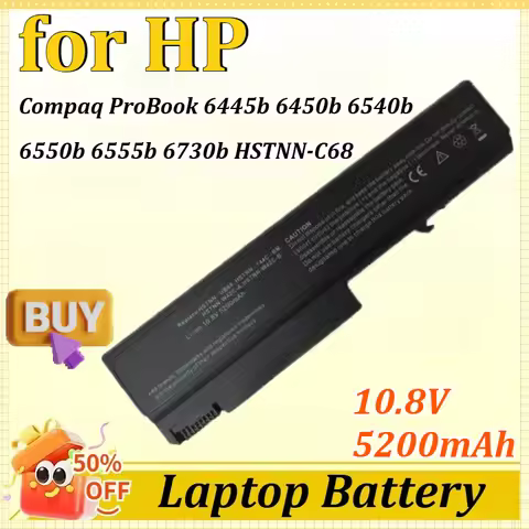 For HP 10.8V 5200mAh Laptop Battery Compaq ProBook 6445b 6450b 6540b 6550b 6555b 6730b 6530b 6535b H