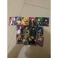 Card all demon slayer x familymart + doma