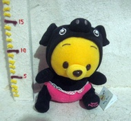 Boneka Winnie The Pooh Original Disney Baby Pooh Black Pig Costume 