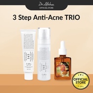 Dr.Althea 3 Step Anti-Acne TRIO | 345 Relief Cream 50ml + Vitamin C Boosting Serum 30ml + 345 Relief