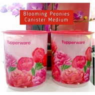 Tupperware Blooming Peonies One Touch Canister Medium  3.0L