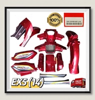 Honda EX5 COVER SET WITH STICKER (14) CAVER SET BODY COVER EX5 DREAM SIAP STICKER